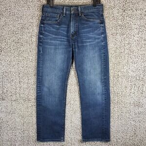 Levi's 505 Regular Fit Jeans Mens Size 32x30 Medium Wash Denim Pants‎